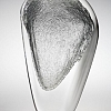 Vaso glacial II Cristal c/bolhas Jacqueline Terpins