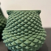 Vaso porcelana verde G