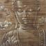 Quadro Pintura Buda Teaching Madeira 80x120cm